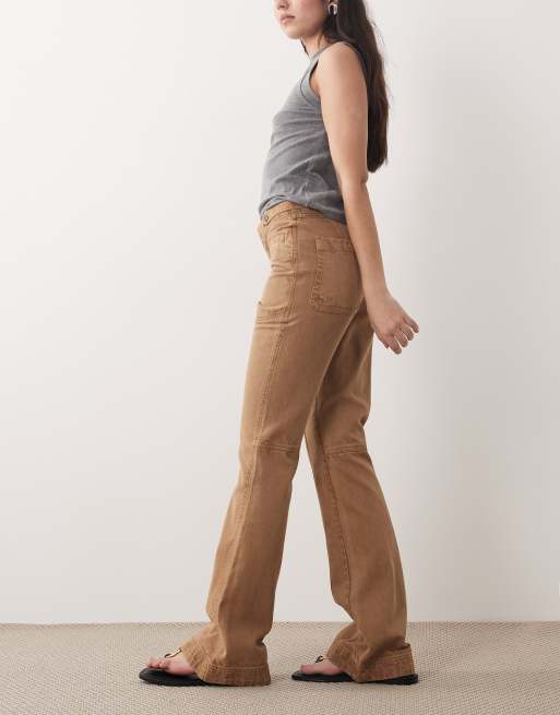 Free People bootcut jeans in brown, 2 of 5