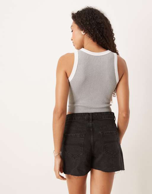 Free People brami tank top in gray, 4 of 4