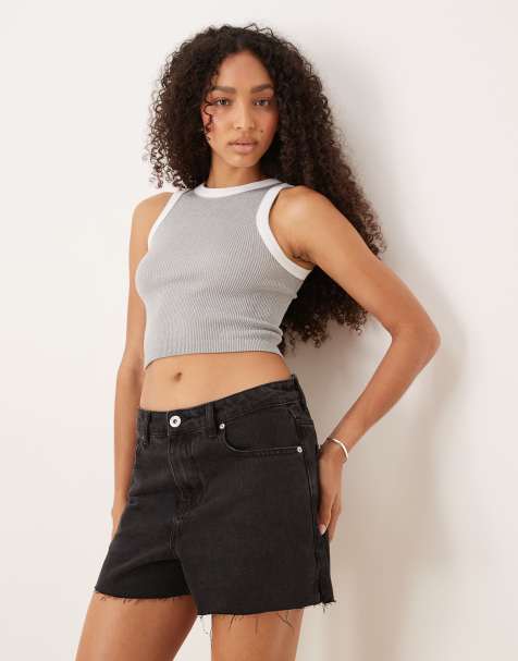 Free People – Brami – Trägertop in Grau - view 1