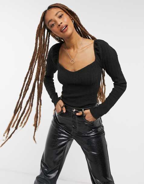 Free People brittany top in black - view 1
