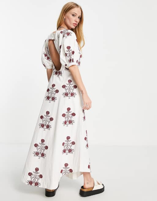 Free people shop wildflower midi dress