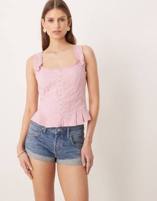 Free People cali low rise cuffed shorts in blue mulholland 13190₽