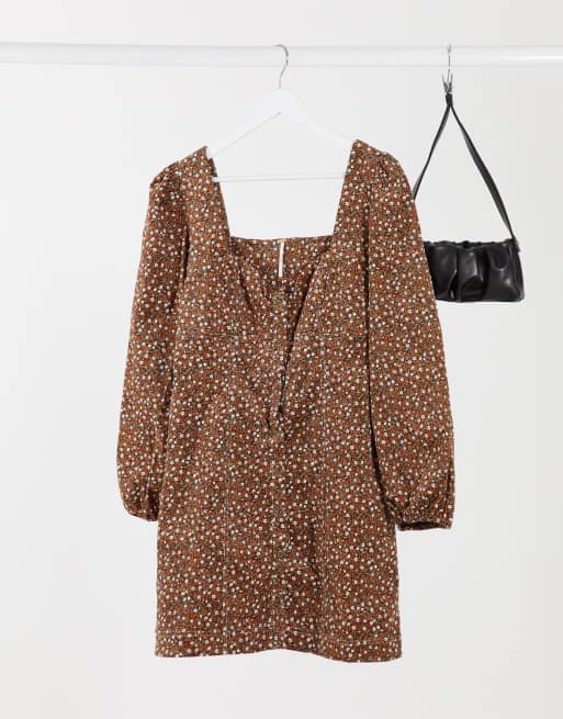 Free People - Call Me - Sort minikjole, 2 af 4