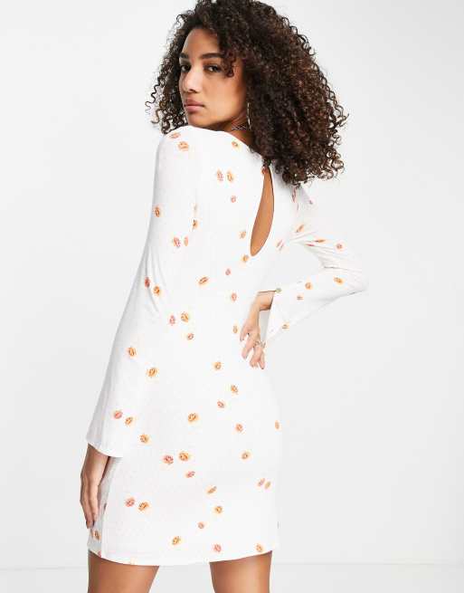 free people celia mini dress Celia Mini Dress by Free People in White, Size: M