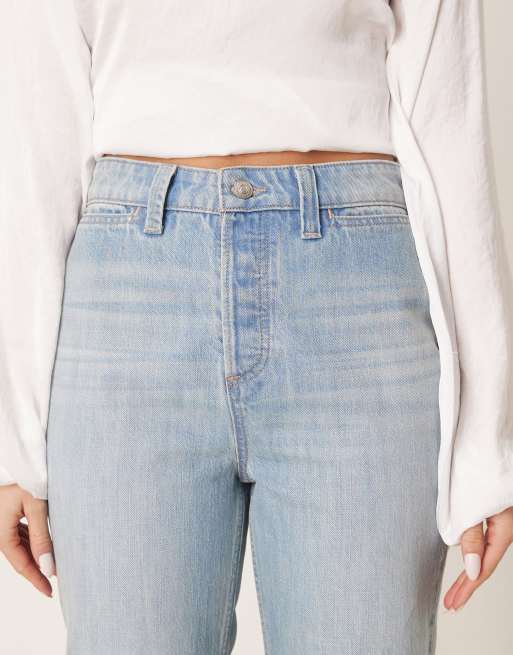 Free People cerine relaxed bootcut jeans in light blue, 5 of 5
