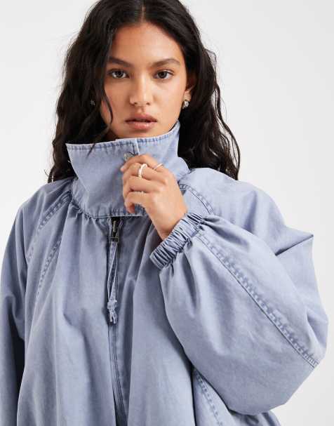 Free People - Chelsea jack in flint stone blauw - view 1
