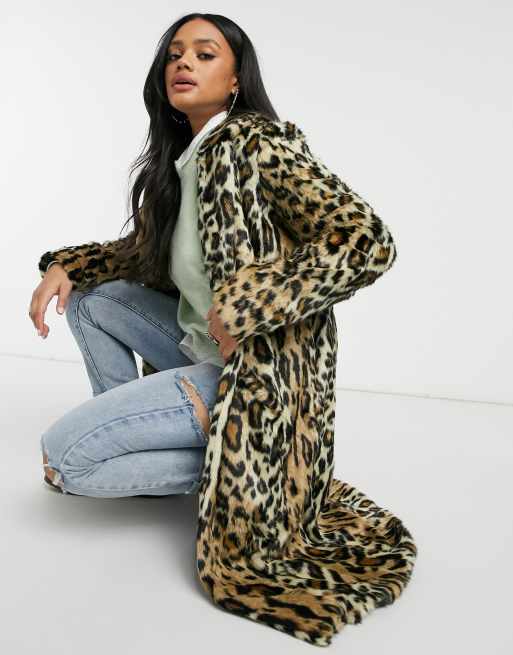 Designer Duster For Women, Long Animal Print Duster