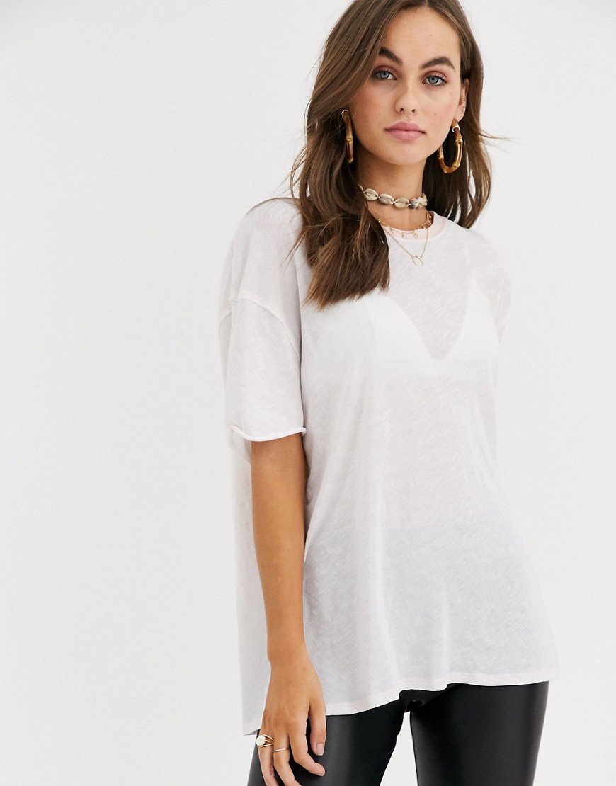 Free People - Clarity - Ringer-t-shirt-Pink