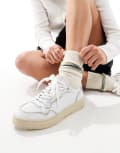 [Free People] Free People classic stacked sneakers in white 41 White/natural