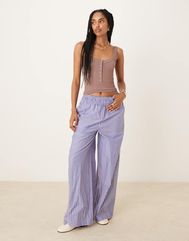 Free People clean slate henley tank top in mink | ASOS