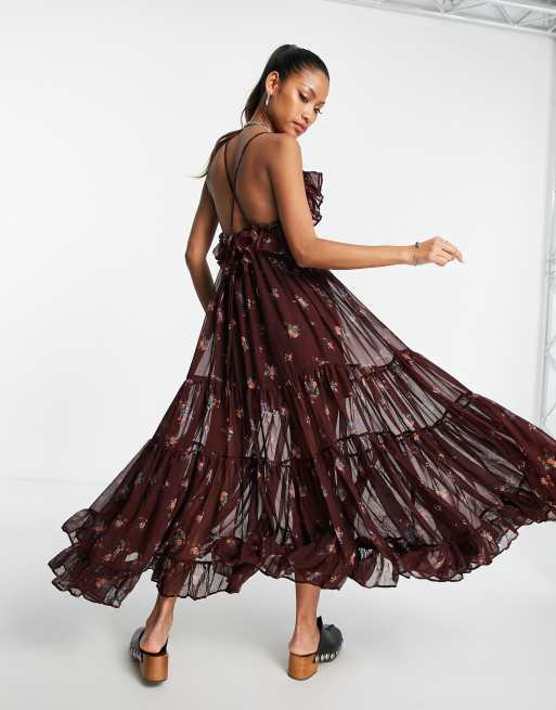 Milky way 2025 sequin maxi dress