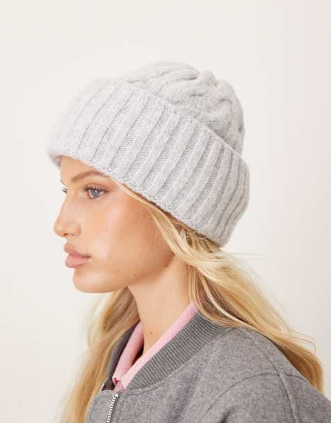 Free People Coast Line beanie in gray - view 1