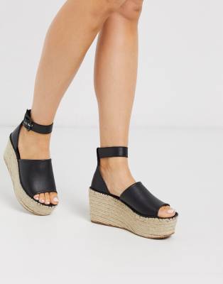 all black espadrille sandals