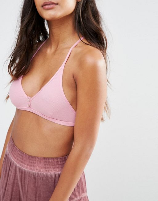 Free People Ribbed Connor Bralette