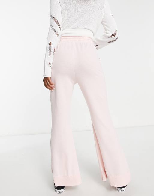 Free People Cozy Cool lounge sweatpants in light pink