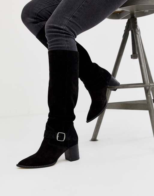 asos calf length boots