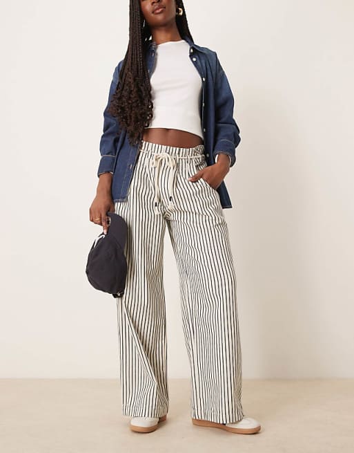 Dakota Cinched Pull On Jean | Washed Railroad Dakota Cinched Pull On Jean | Washed Railroad
