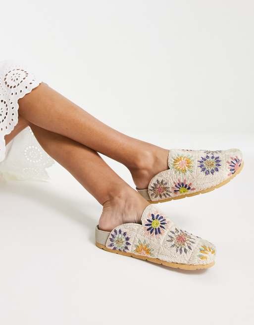 crochet mules