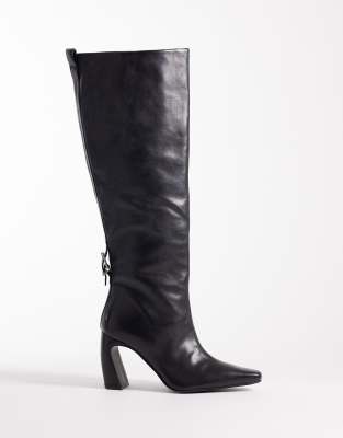  date night knee high leather boot  