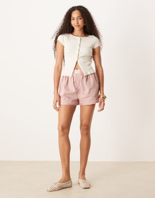 Free People - Day To Day - Short style caleçon décontracté - Rose cendré, 2 de 5