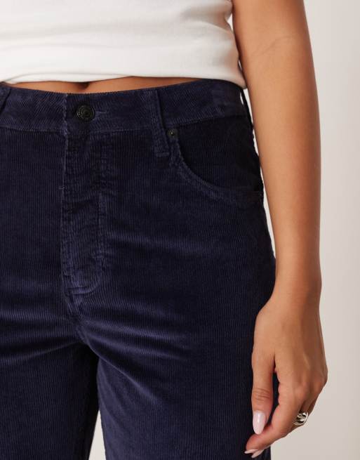 Free People Deep Trance corduroy pants in deep sea, 3 of 5