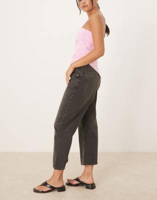 Free People Deep Trance Dropped Boyfriend Jeans In Brown