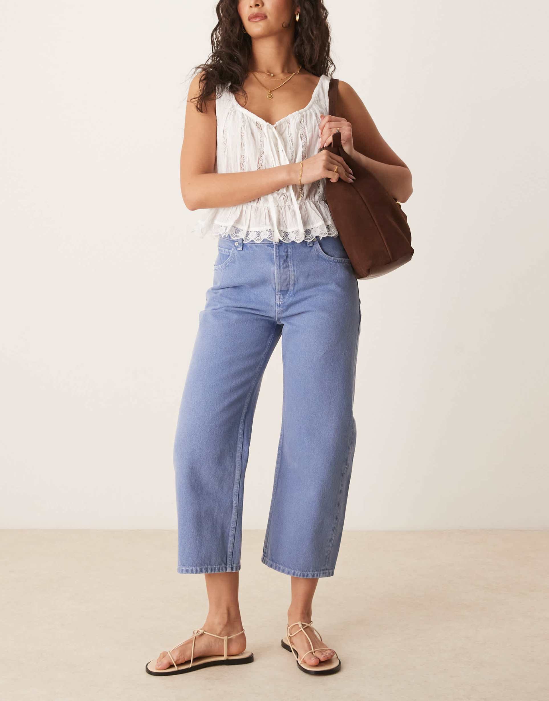 free people deep trance mid rise straight leg jeans in ocean blue