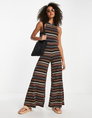 Combinaison Free People Meadow Rue - Taille 6, Motif Floral, Couleur Minuit, Neuf Avec étiquette