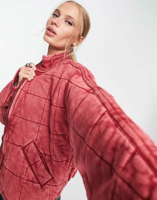 Free People Quilted Jacket