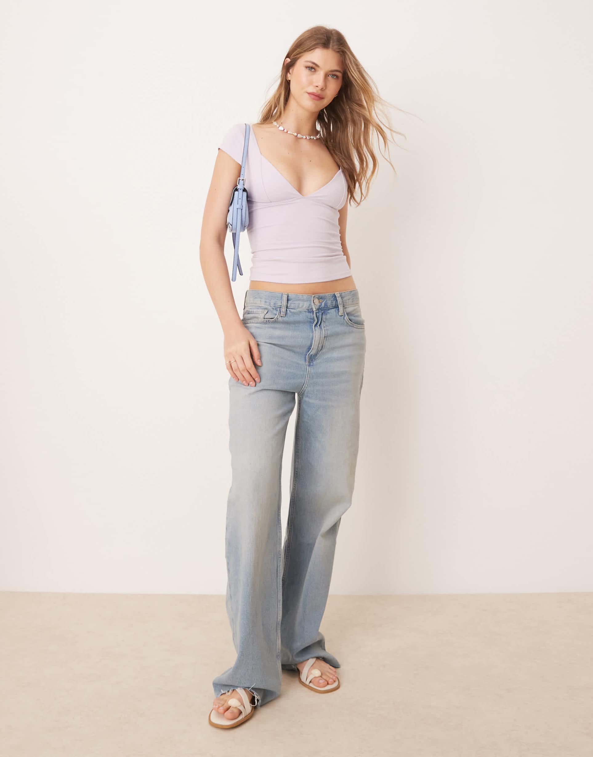 free people duo corset cami top in lavender