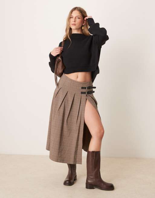 Free People easy street cropped pullover in black | ASOS