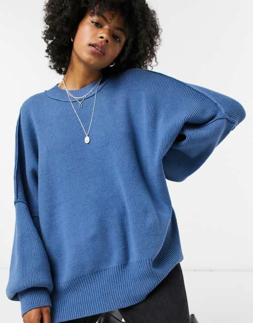 Free people big outlet easy sweater