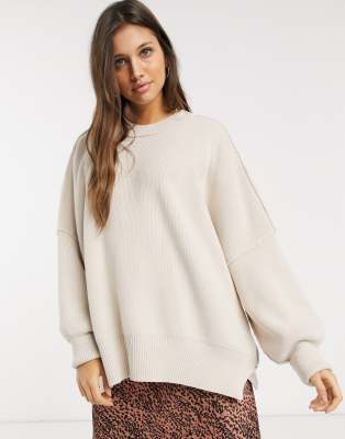 free people oversized sweatshirt