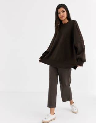 free people oversized sweatshirt