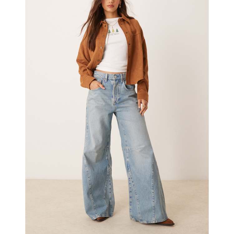 Free People ★ We The Free Eden Printed High Slouchy Jeans We The Free Eden Printed High Slouchy Jeans | Free People