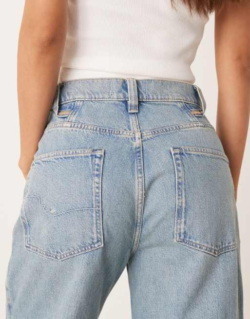Nwt Free People Sz26 Dentelle Hi-Rise Coupé Jeans Coton