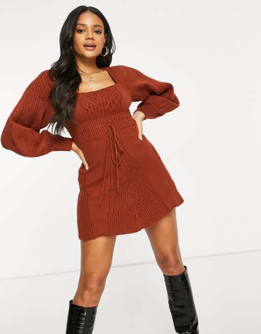 Free people knit on sale dress