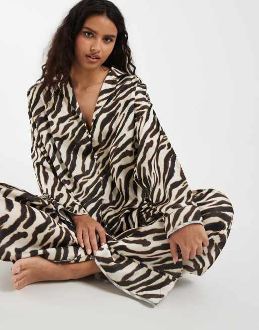 Free People ensemble de pyjama dreamy days à zébrures, 2 de 4