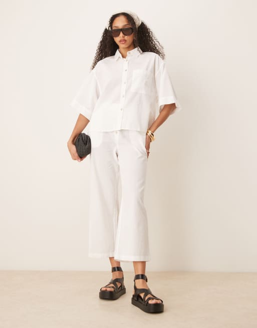 Free People - Ensemble d'été en coton - Blanc optique, 2 de 4