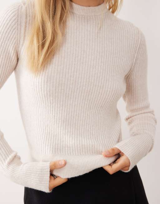 Free People - Even After - Pull - Lait d'amande, 2 de 4