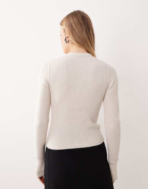 Free People even after pullover in almond milk, 4 of 4
