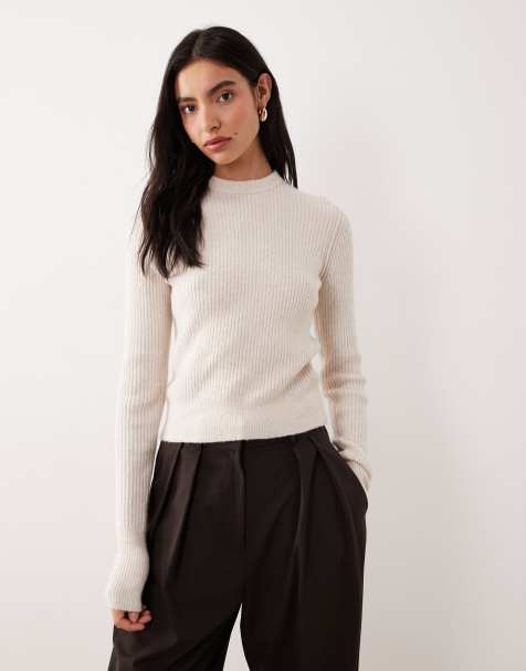 Free People even after pullover in almond milk - view 1