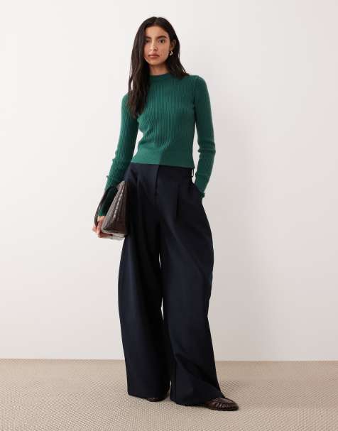 Free People – Even after – Pullover in Regengrün - view 1