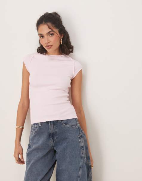 Free People ever had baby t-shirt in soft pink - view 1