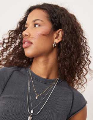 Free People - Ever Had - Knapp geschnittenes T-Shirt in Schwarz