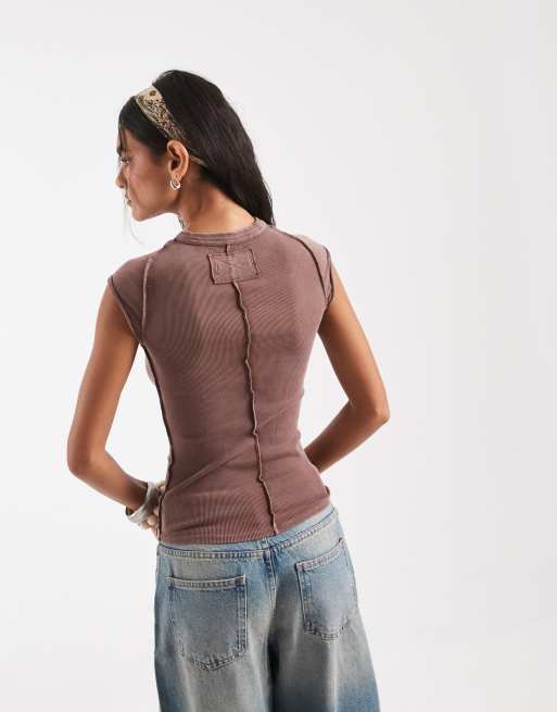 Free People Ever Had t-shirt in brunette, 4 of 4