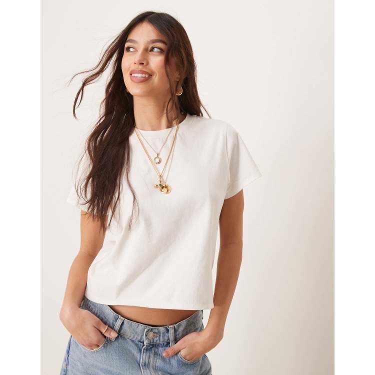 フリーピープル Free People We The Free Hialeah Tee レディース シャツ トップス Clean Ivory Free People Hialeah Tee in Clean Ivory – Sugar & Spice