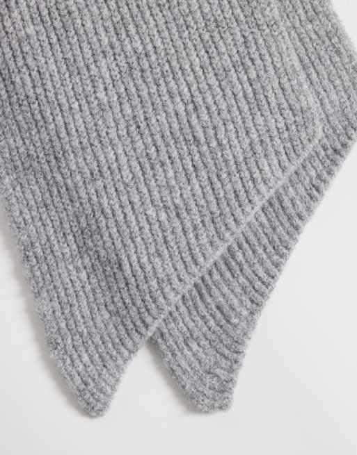 Free People extra large bonnet in grey, 2 of 3