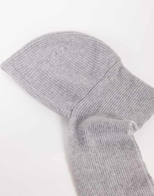 Free People extra large bonnet in grey, 3 of 3