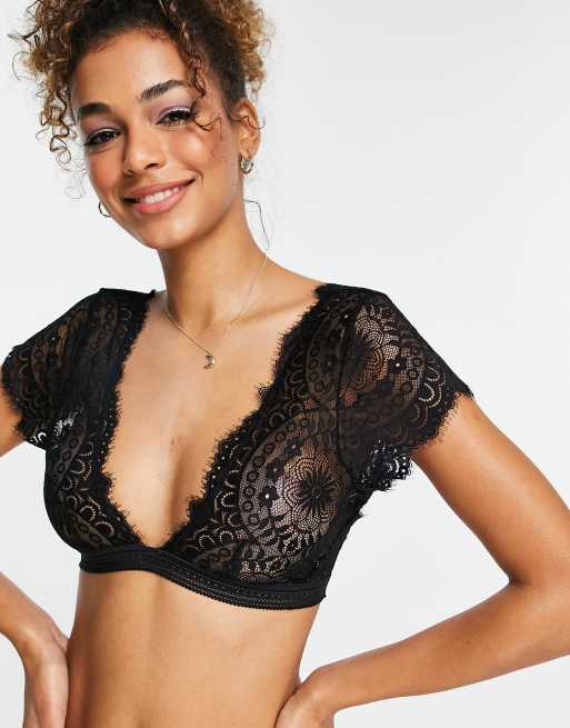 Free People eyes on you bralette in lace